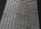 Vải dệt kim loại trơn thép không gỉ dệt lưới lưới trang trí cho tủ