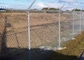 9 thước đo 5 * 5 cm 6 Feet Liên kết chuỗi kim cương Hàng rào mạ kẽm cho trang trại