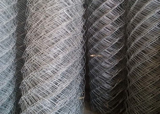 Hàng rào liên kết chuỗi mạ kẽm Khung bọc PVC