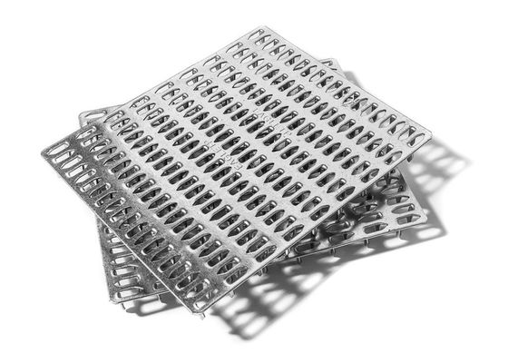 Tấm chống chia 25 mm × 75mm Hình chữ nhật mạ kẽm nhúng nóng Thiết kế Odm