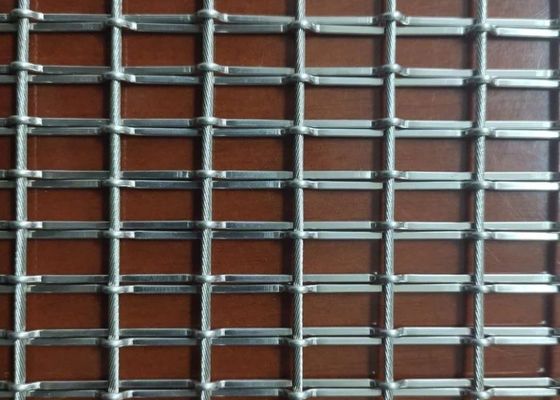 Pvdf 304 Stainless Steel Architectural Mesh Trang trí nội thất