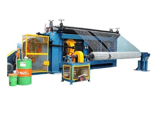 Plc Control Heavy Duty Gabion Box Machine Cho Sợi lưới Sáu góc