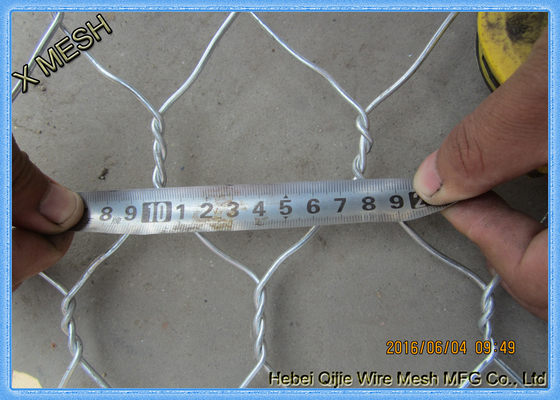 ASTM A975 Standard Gabged Baskets 80 X 100 Mm Mesh Đối với dự án kiểm soát xói mòn
