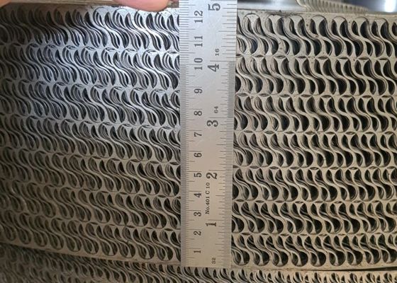 1.15mm-1.2mm Độ dày kim loại lỗ lưới đâm dải kim loại để làm lồng