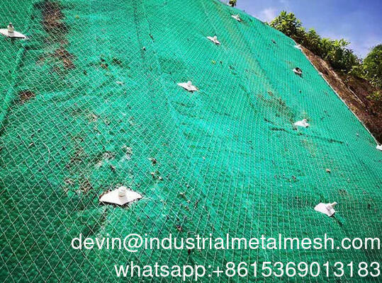 Tecco High-Tensile Mesh trong ổn định dốc