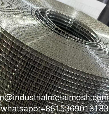 1x1inch Hot-Dip Galvanizing Welded Wire Mesh Stainless Steel Mesh Netting Roll được sử dụng cho chăn nuôi và hàng rào cách ly