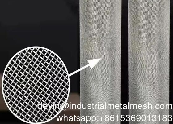 10 20 30 Micron 304 316 Thép Không Gỉ Lưới Lọc Dệt Kỹ Thuật Dệt Lưới Sàng Dập Hàn Cắt Uốn