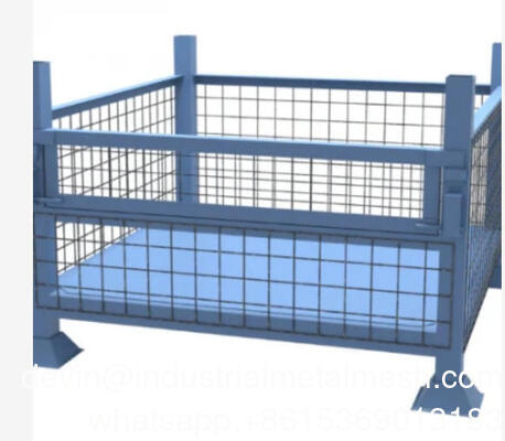 Khung lưu trữ kim loại được tùy chỉnh để vận chuyển và lưu trữ kho