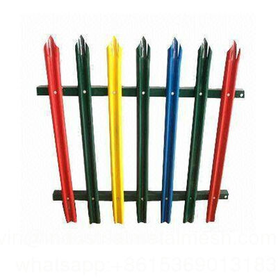 Hàng rào Palisade Sơn tĩnh điện và Mạ kẽm nhúng nóng Giá cả phải chăng