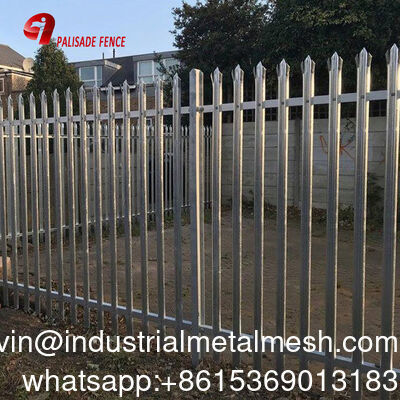 Nhà sản xuất hàng rào Palisade thép sơn tĩnh điện và HDG