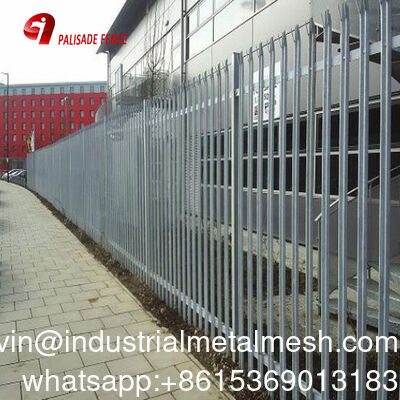Thép góc mạ kẽm nhúng nóng hàng rào an ninh Palisade cho Châu Âu