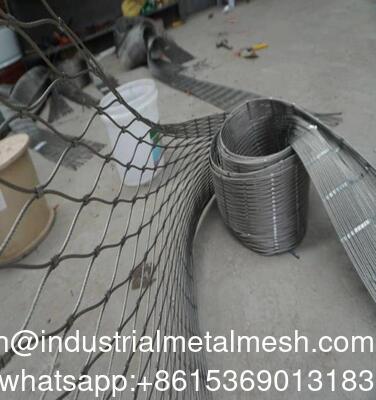 Mái dây thép không gỉ linh hoạt 304 316 kim loại