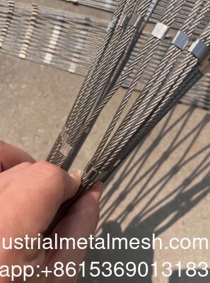 Stainless Steel Ferrule Woven Cable Rope Mesh: Vẻ đẹp và sức mạnh kết hợp