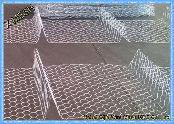 8x10cm Mở giỏ Gabion hàn được mạ kẽm nhúng nóng