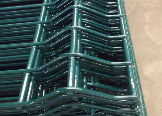 Nhà gia cầm Pvc tráng dây thép hàn hàng rào mạ kẽm với bài