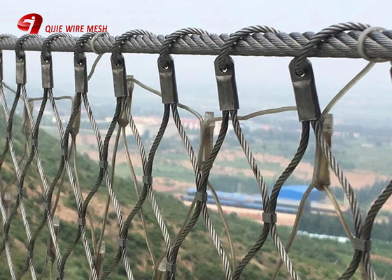 316l Zoo 7 X 7 Dây thép không gỉ Lưới linh hoạt