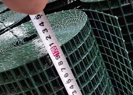 3 / 4X3 / 4 SGS Cuộn lưới thép hàn Pvc màu xanh lá cây cho gia cầm