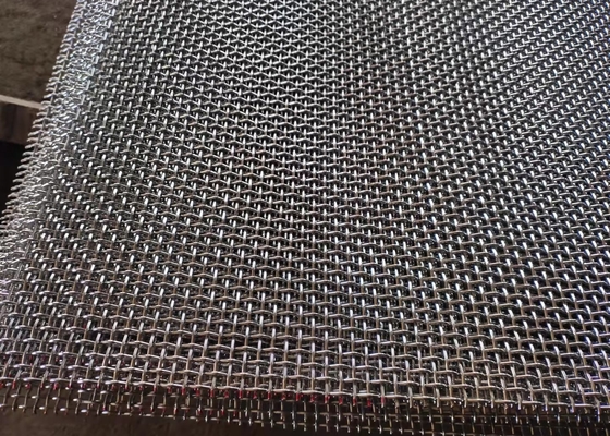 Lưới thép không gỉ dệt 2 mm để lọc sơ cấp khai thác