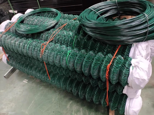 10 Gauge 2in Mở hàng rào liên kết chuỗi xanh cho các sân bóng chày