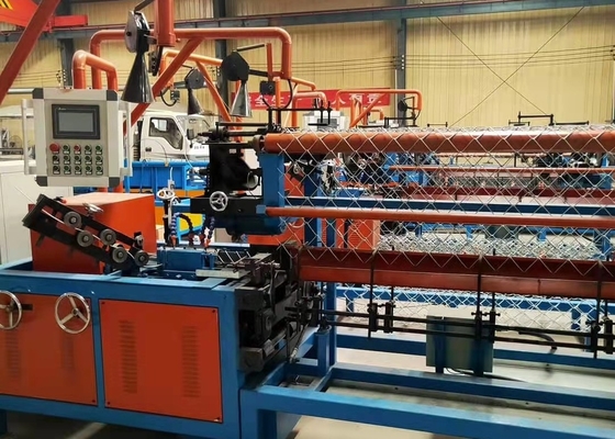 Dây đôi Màn hình cảm ứng rộng 3m Máy làm hàng rào liên kết chuỗi tự động